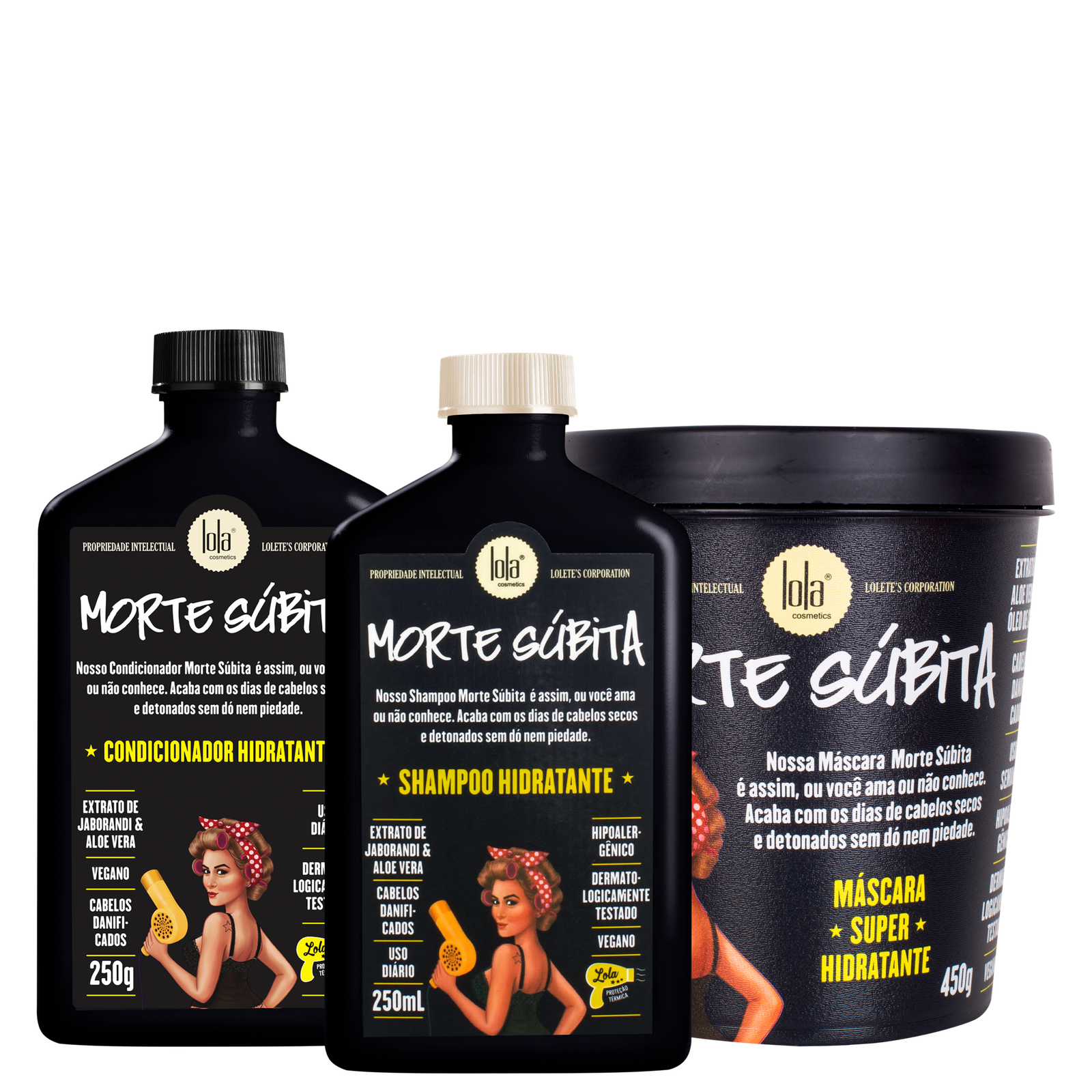 Kit Lola Cosmetics Morte Súbita (3 Produtos) — Lola Cosmetics | Farmácia Resyla