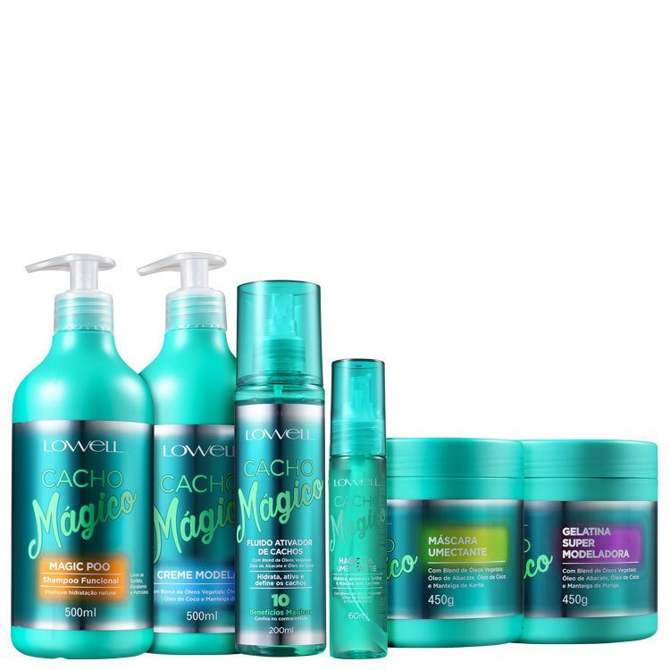 Kit Lowell Cacho Mágico Full (6 Produtos) — | Farmácia Resyla