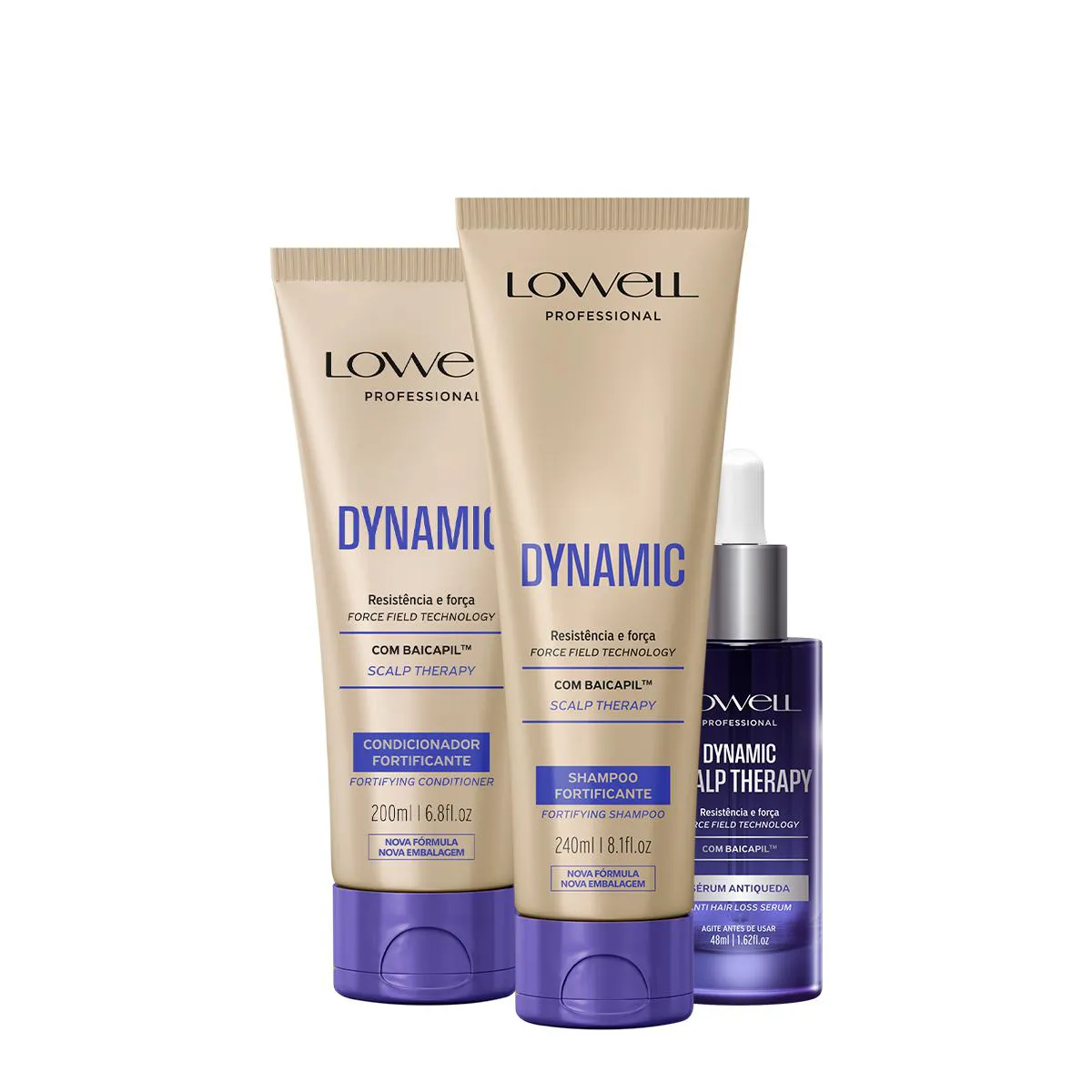 Kit Lowell Dynamic Scalp Therapy Duo Sérum (3 Produtos — | Farmácia Resyla