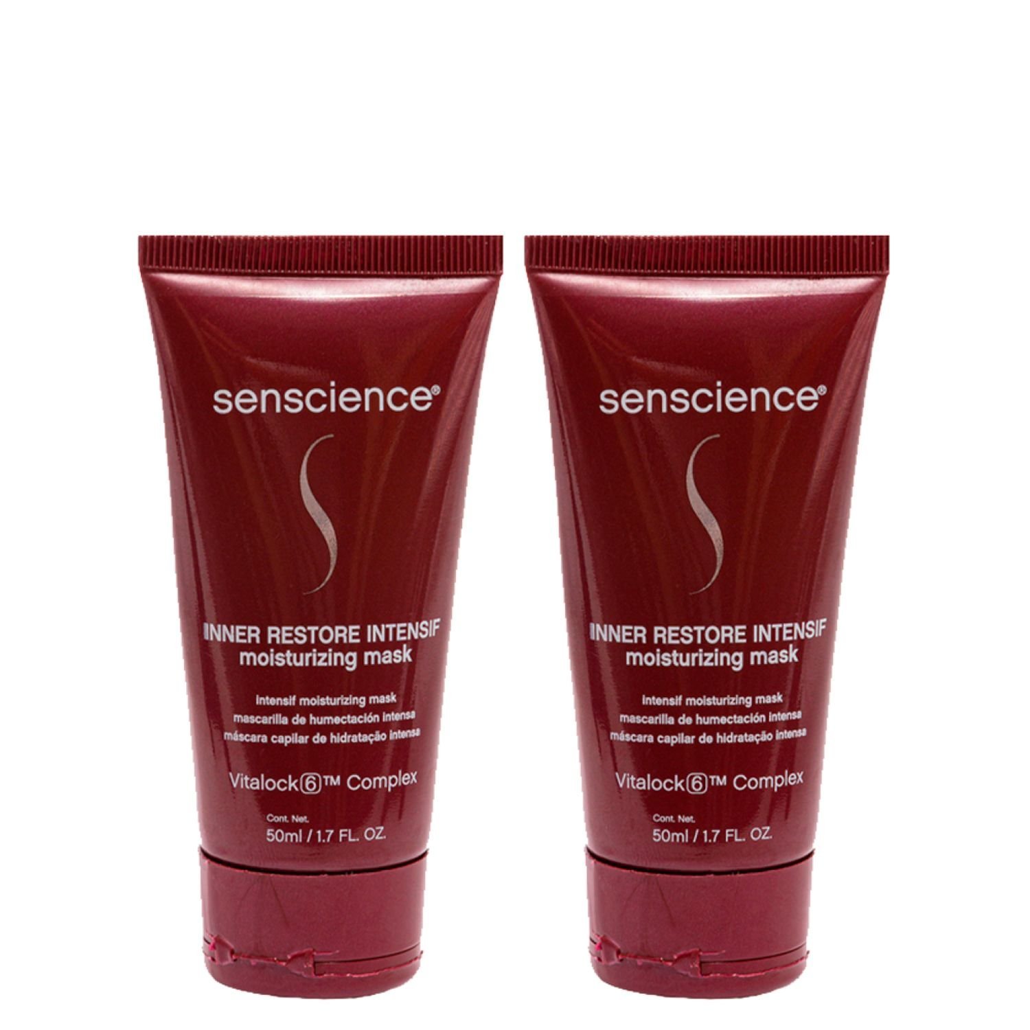 Kit Senscience Inner Restore Intensif Máscara De Hidratação 50ml - 2 Unidades — Senscience | Farmácia Resyla