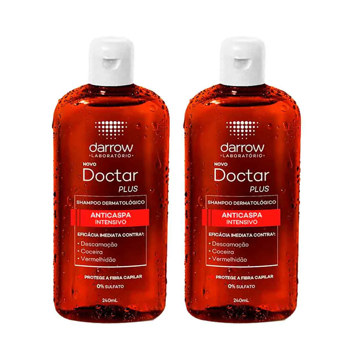 Kit Shampoo Anticaspa Darrow Doctar Plus Intensivo 2 Unidades com 240ml cada — Darrow | Farmácia Resyla