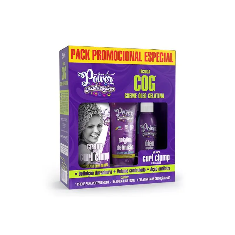 Kit Técnica Loc Curl Clump - Soul Power — | Farmácia Resyla