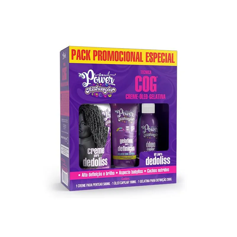 Kit Técnica Loc Dedoliss - Soul Power — | Farmácia Resyla