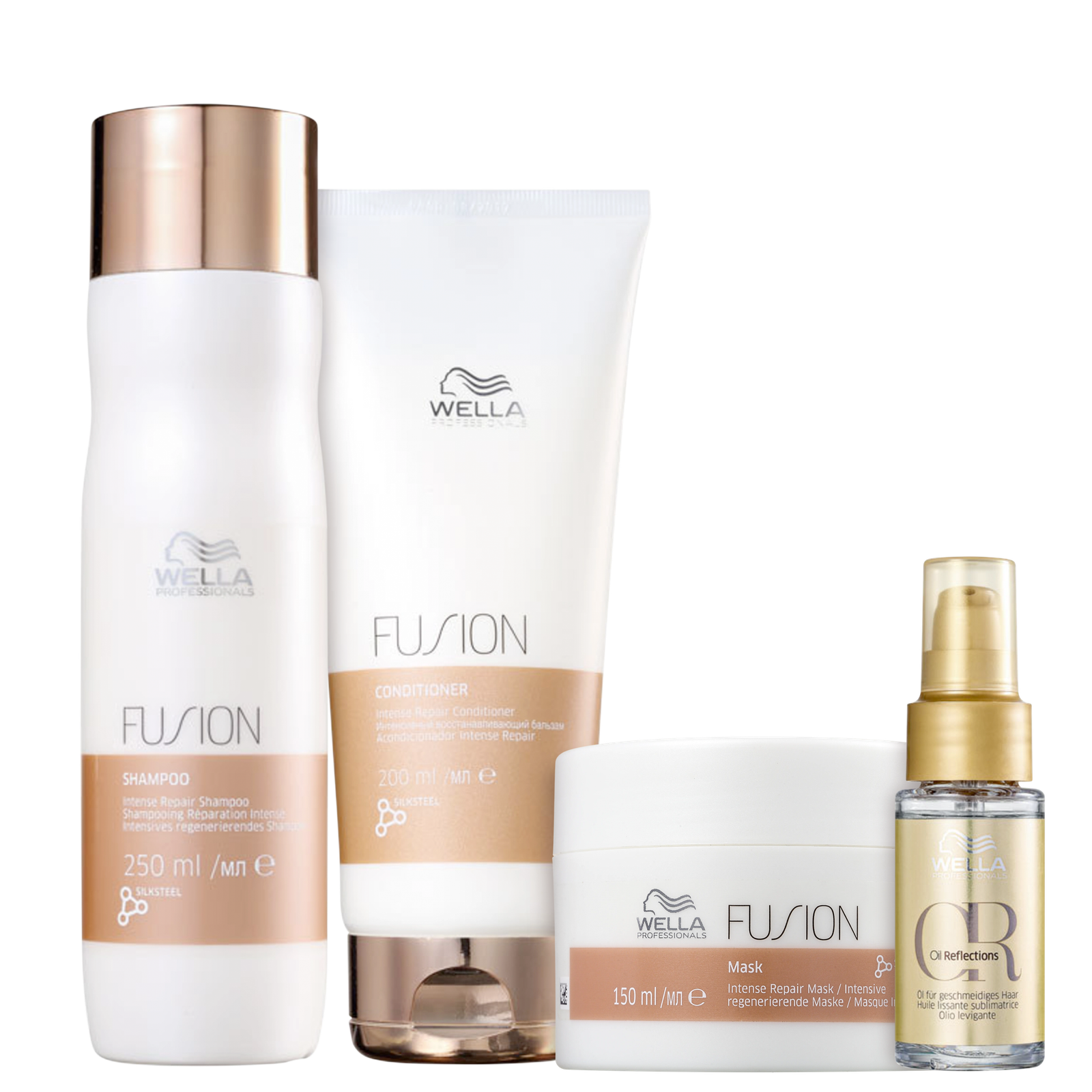 Kit Wella Professionals Fusion Super Salon (4 Produtos) — Wella Professionals | Farmácia Resyla