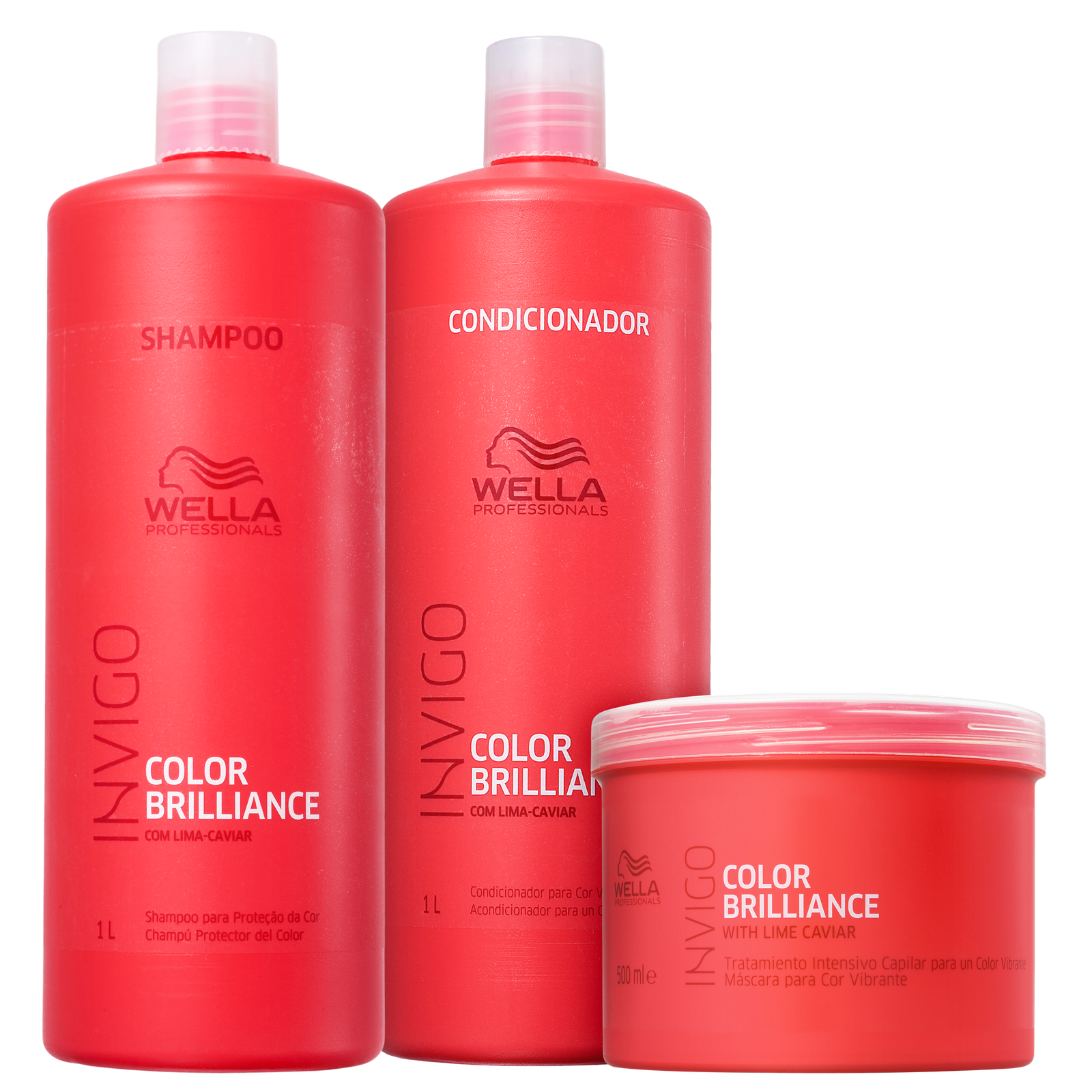 Kit Wella Professionals Invigo Color Brilliance Salon Trio (3 Produtos) — Wella Professionals | Farmácia Resyla