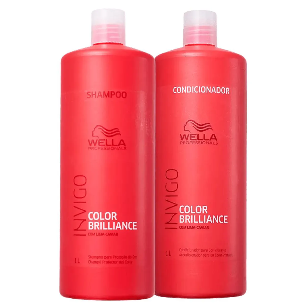 Kit Wella Professionals Invigo Color Brilliance Shampoo 1l + Condicionador 1l — Wella Professionals | Farmácia Resyla