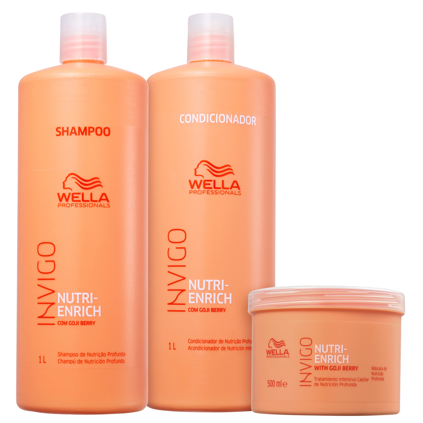 Kit Wella Professionals Invigo Nutri-Enrich Salon Trio (3 Produtos) — Wella Professionals | Farmácia Resyla