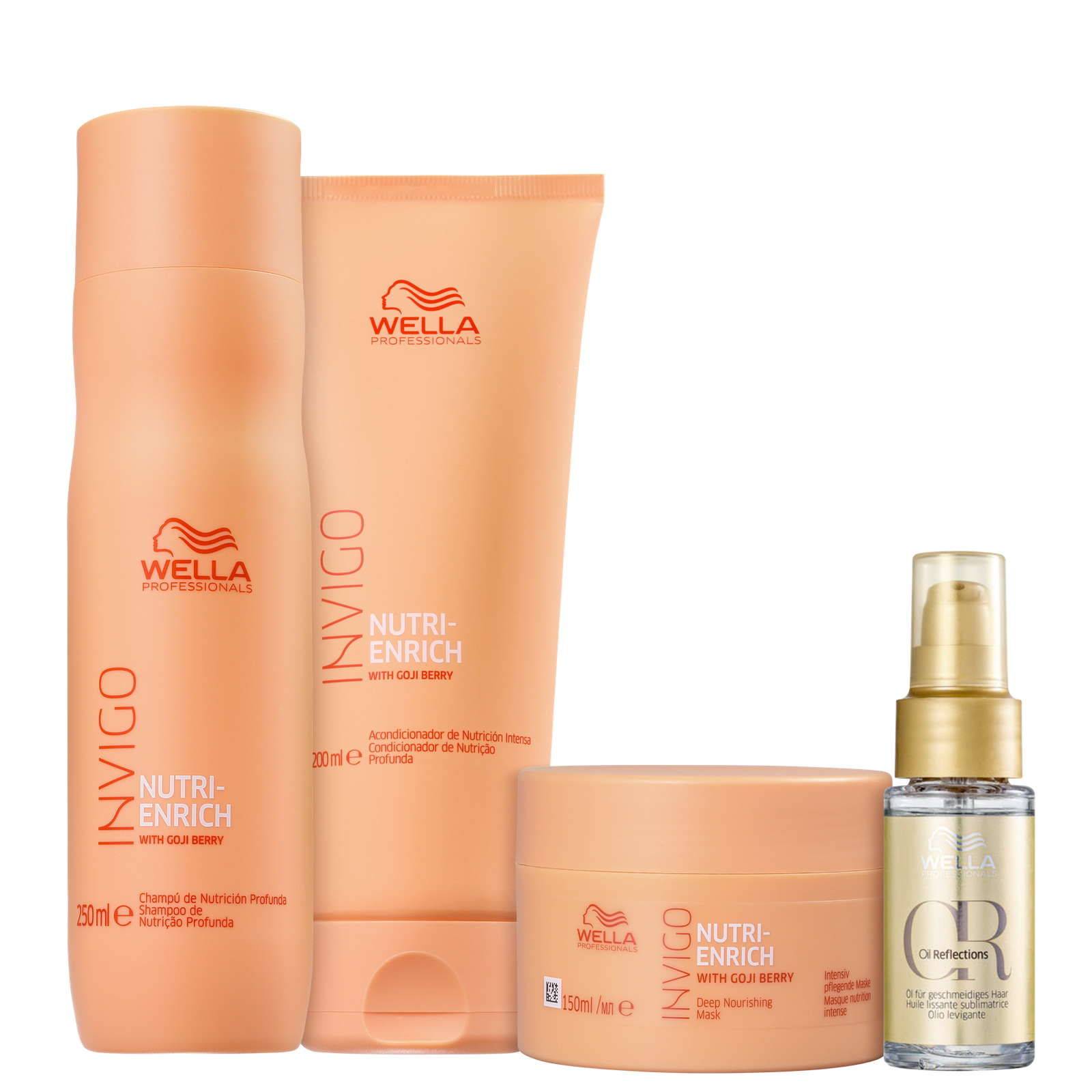 Kit Wella Professionals Invigo Nutri-Enrich Super Reflections (4 Produtos) — Wella Professionals | Farmácia Resyla