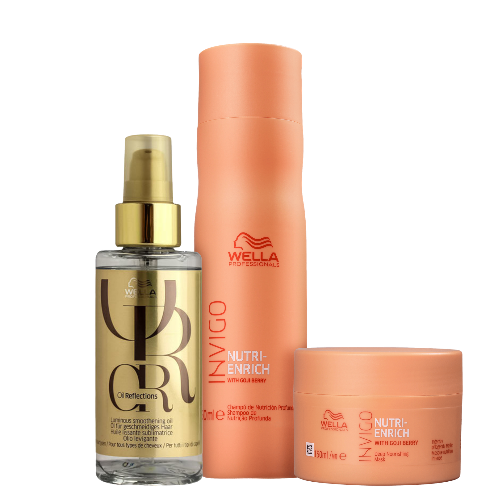 Kit Wella Professionals Invigo Nutri-Enrich Triplo (3 Produtos) — Wella Professionals | Farmácia Resyla