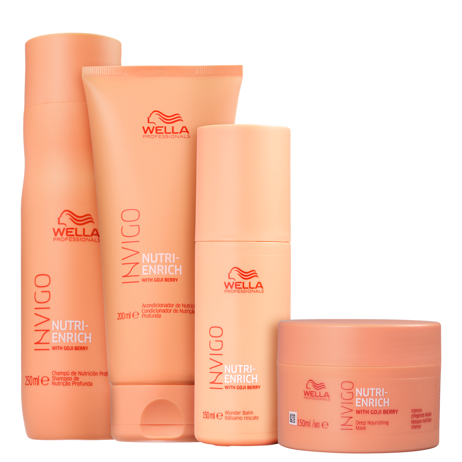 Kit Wella Professionals Invigo Nutri-Enrich Wonder Balm (4 Produtos) — Wella Professionals | Farmácia Resyla