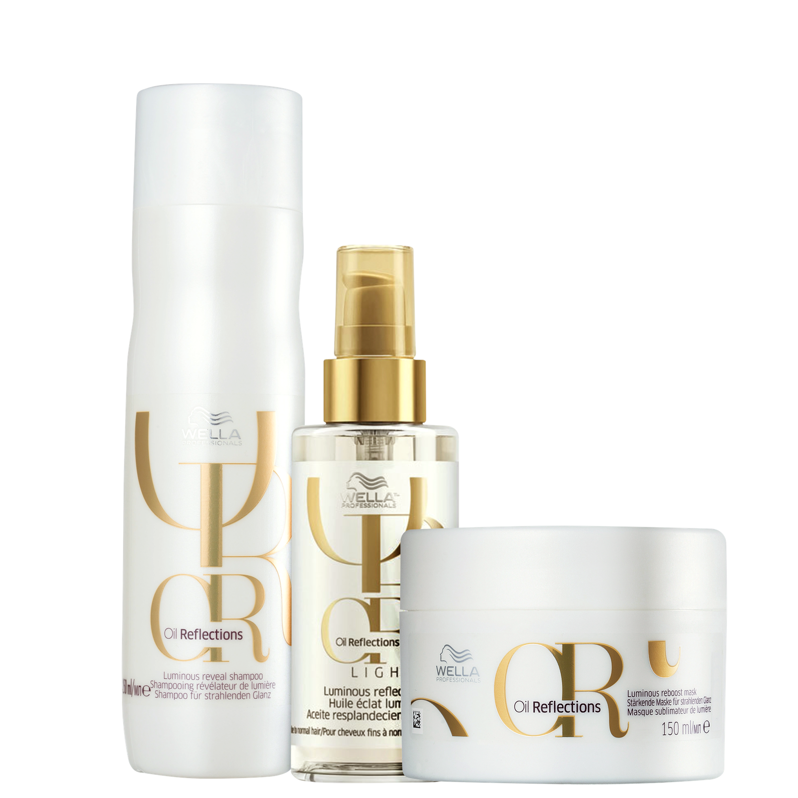 Kit Wella Professionals Oil Reflections Light (3 Produtos) — Wella Professionals | Farmácia Resyla