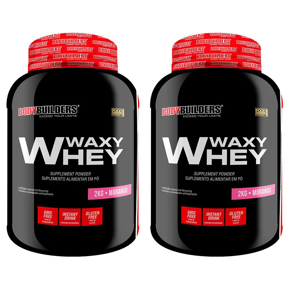 Kit Whey Protein BodyBuilders Waxy Whey Baunilha 2kg 2 unidades — | Farmácia Resyla