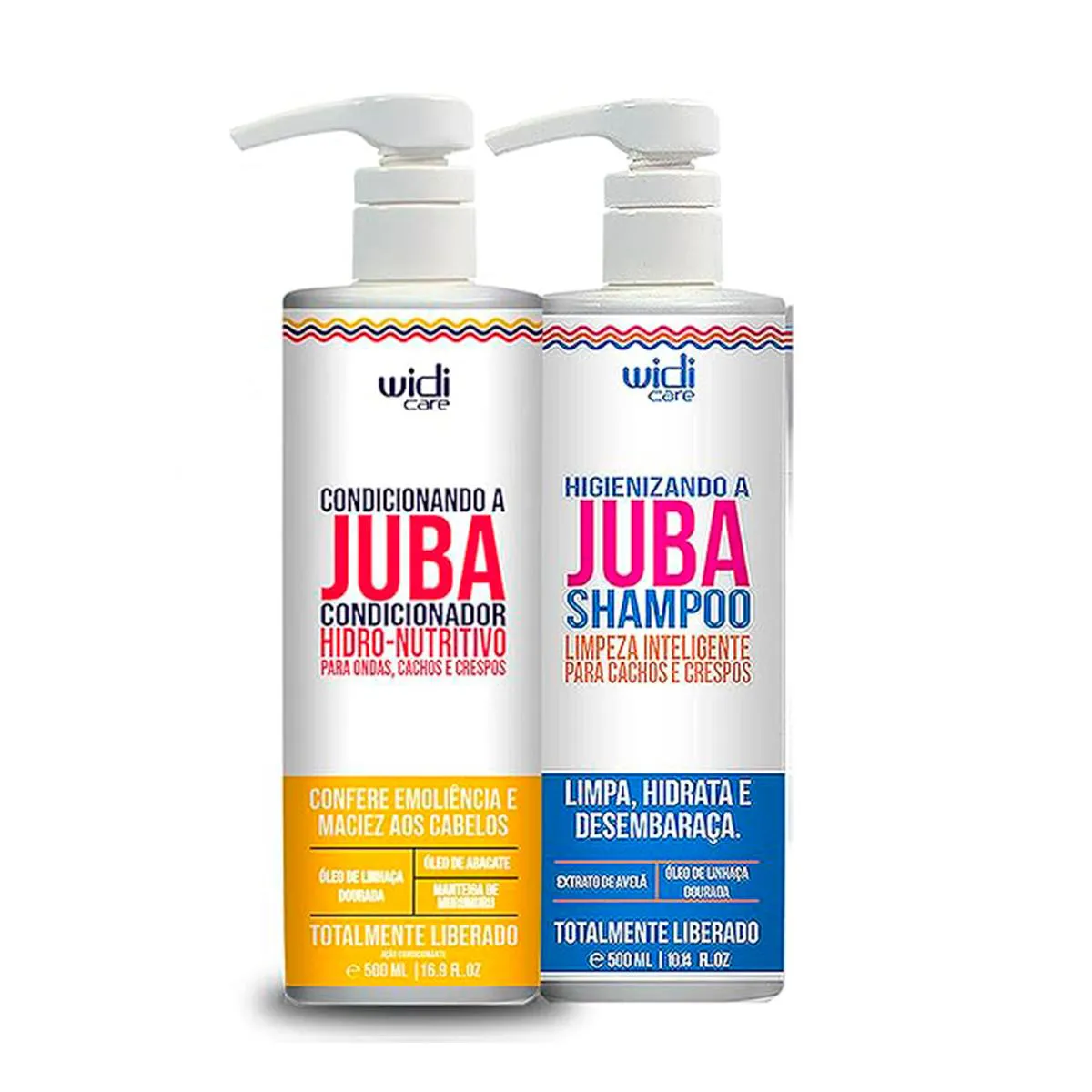 Kit Widi Care Juba Shampoo 500ml + Condicionador 500ml — Widi Care | Farmácia Resyla
