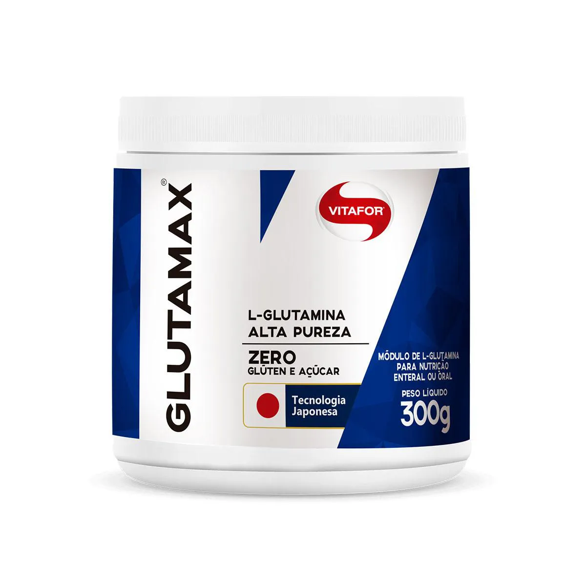 L-Glutamina Vitafor Glutamax Zero Glúten Zero Açúcar 300g — Glutamax | Farmácia Resyla