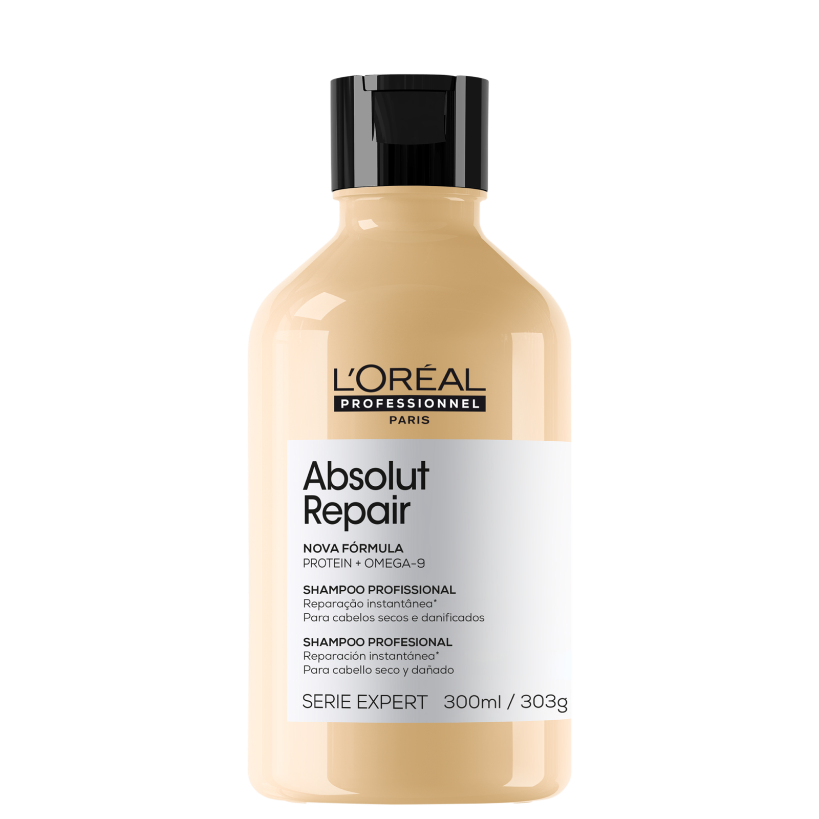 L'Oréal Professionnel Serie Expert Absolut Repair Omega-9 + Protein - Shampoo 300ml — L'Oréal Professionnel | Farmácia Resyla