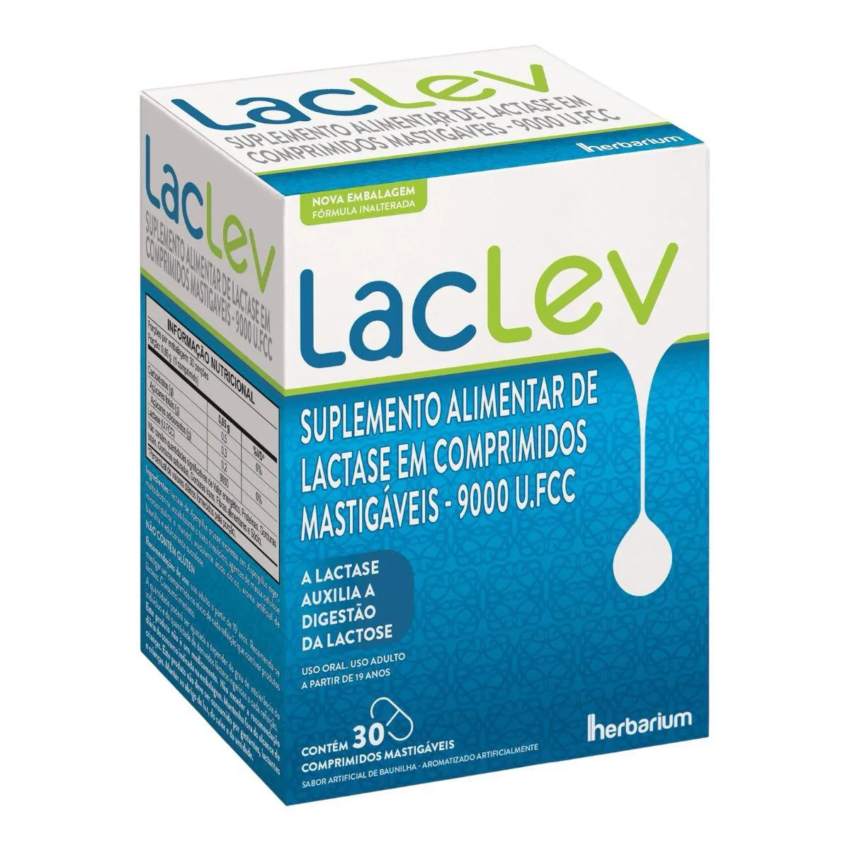 Laclev 30 comprimidos Mastigaveis — | Farmácia Resyla