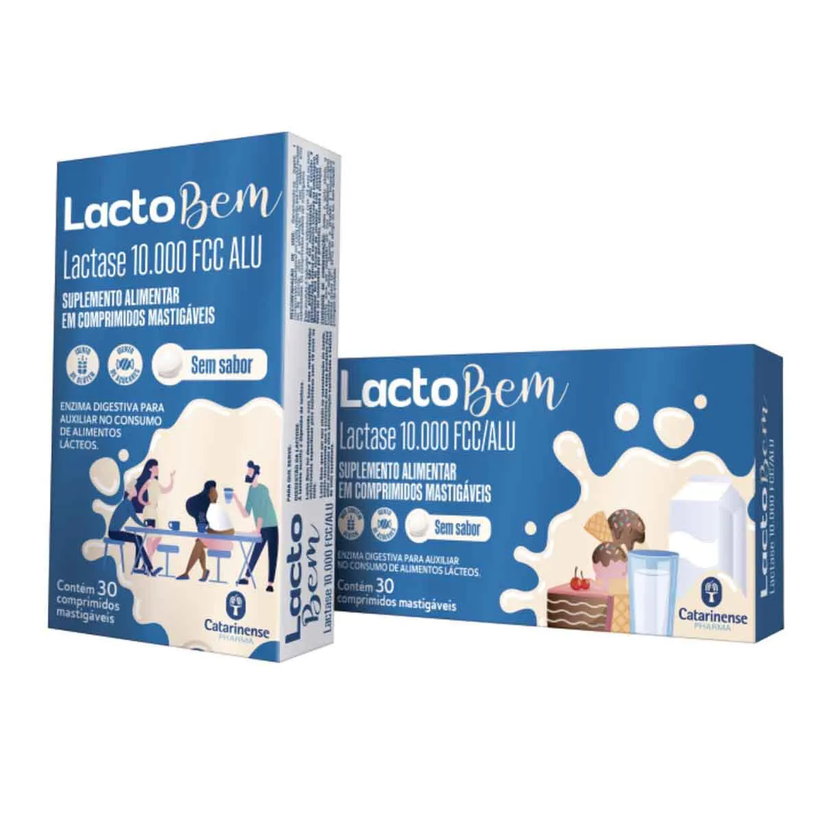 LactoBem Suplemento Alimentar de Lactase Sem Sabor 30 comprimidos — | Farmácia Resyla