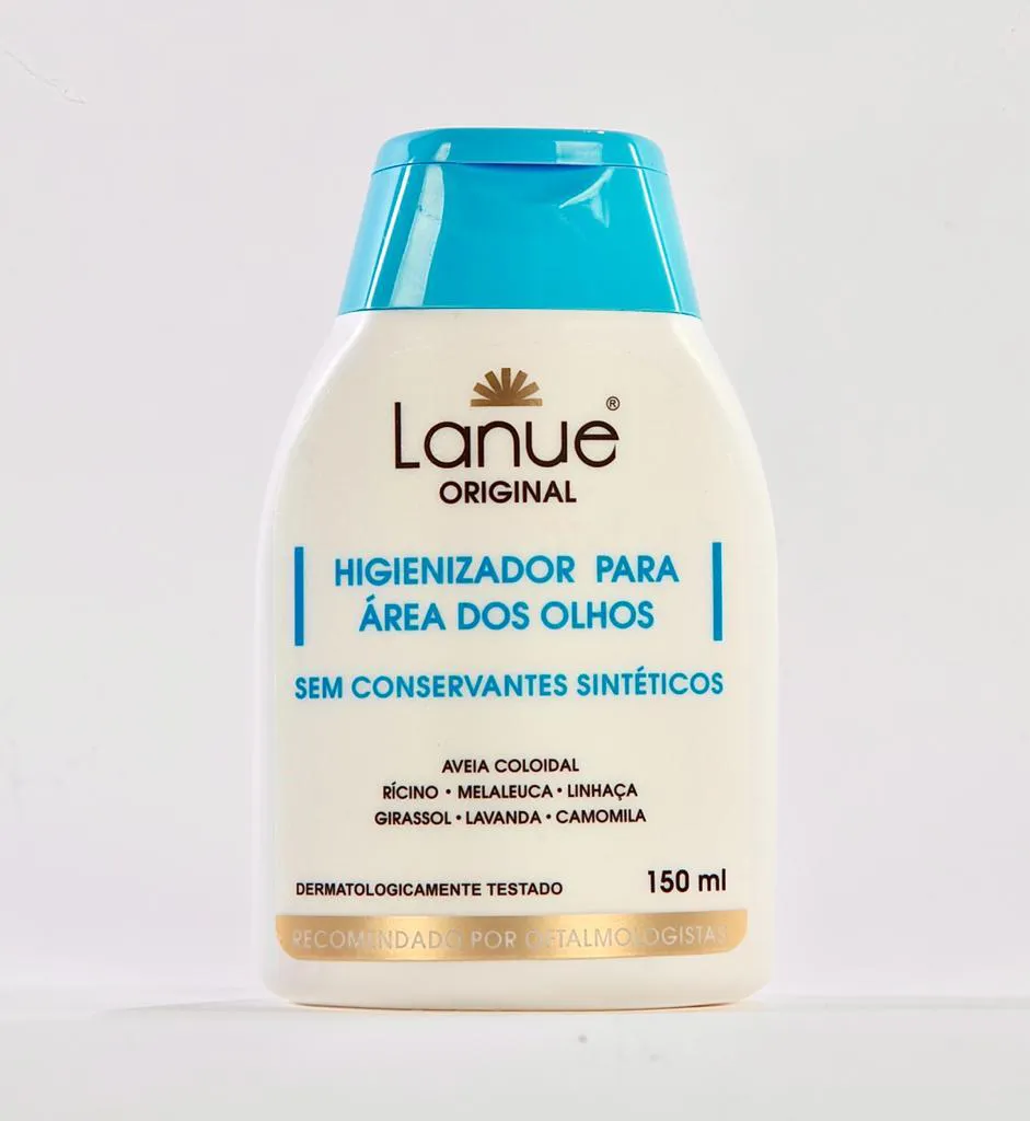 Lanue Original Shampoo Para Cílios e Área Dos Olhos 150ml — | Farmácia Resyla