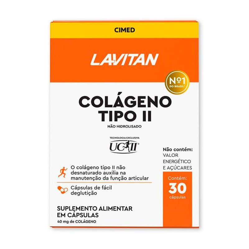 Lavitan Colágeno Tipo II 30 Cápsulas — Lavitan | Farmácia Resyla