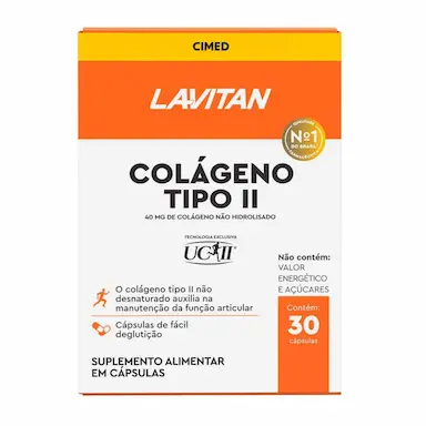 Lavitan Colágeno Tipo II com 30 cápsulas — Lavitan | Farmácia Resyla
