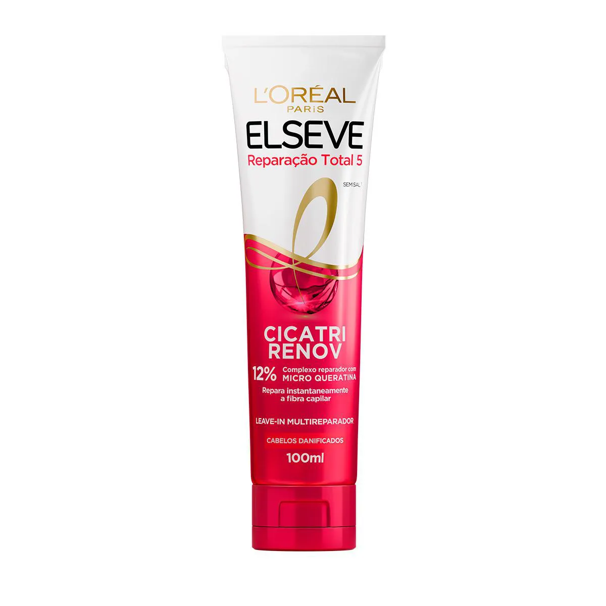 Leave-in Elseve Cicatri Renov Reparação Sem Enxágue 100ml — Elseve | Farmácia Resyla