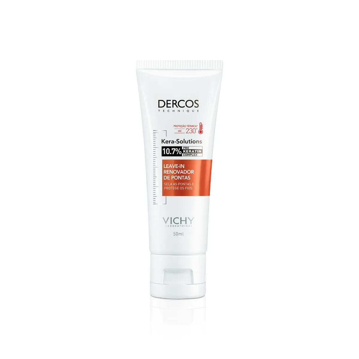 Leave-In Vichy Dercos Kera-Solutions Renovador de Pontas Finalizador Reconstructor Sem Enxágue 50ml — Vichy | Farmácia Resyla