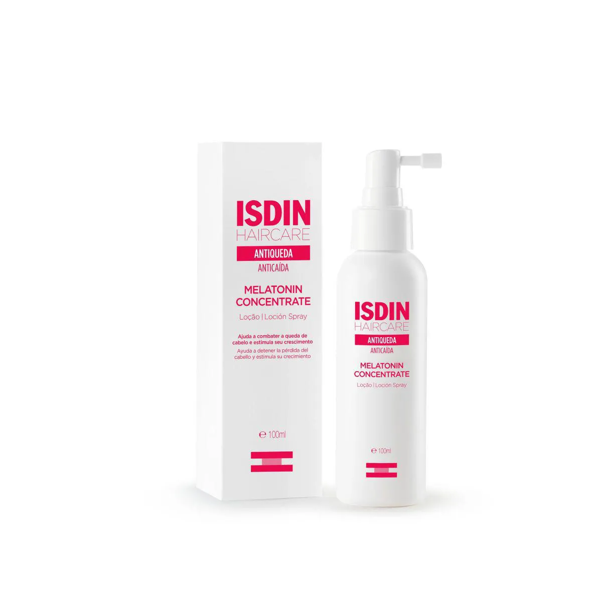Loção Antiqueda Isdin Haircare Melatonin Concentrate 100ml — Isdin | Farmácia Resyla