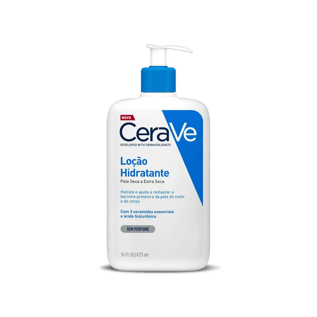 Loção Hidratante Corporal CeraVe Pele Seca a Extra Seca Hidratação Prolongada para Pele Seca 473ml — Cerave | Farmácia Resyla