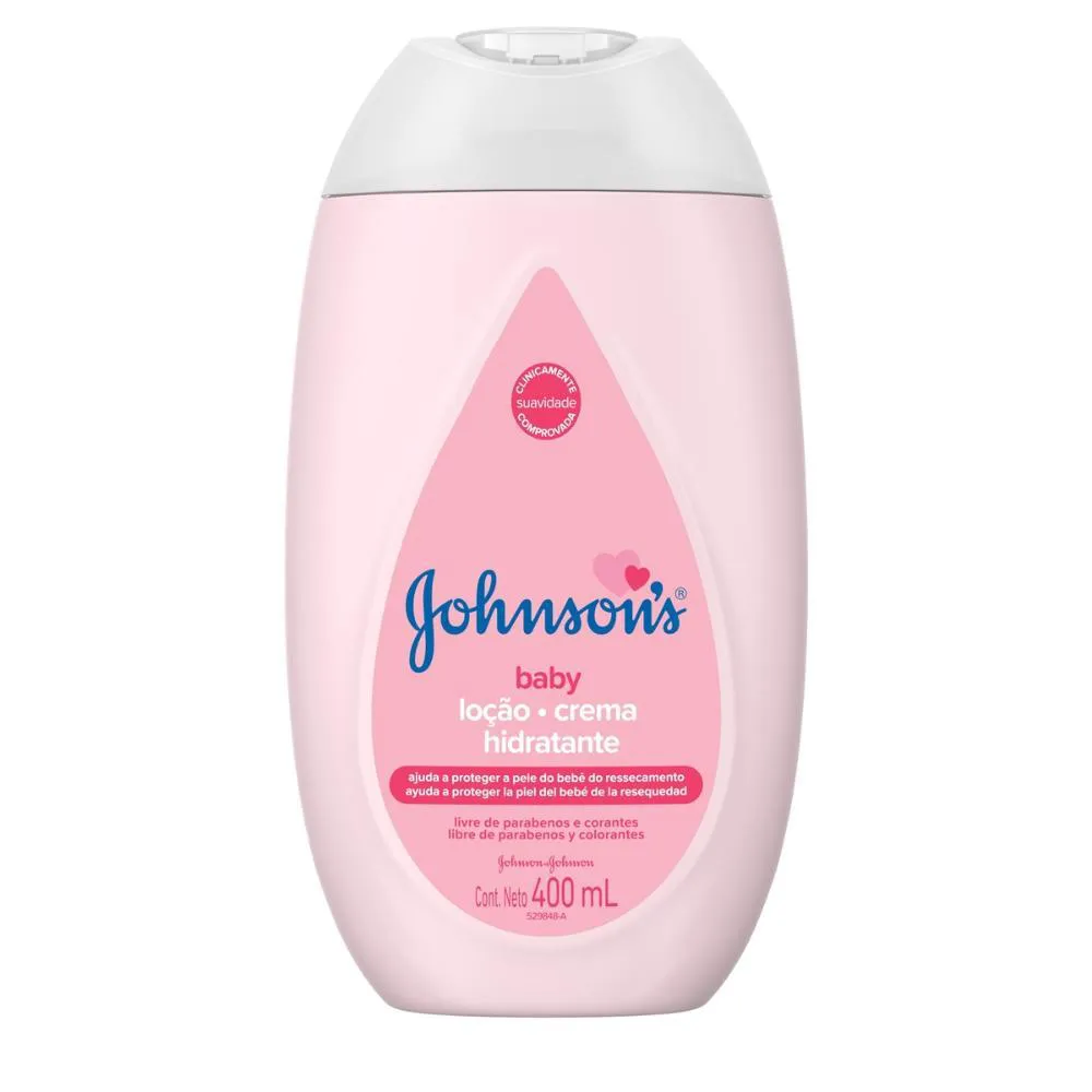 Loção Hidratante Corporal Para Uso Diário Johnson'S Baby 400Ml — Johnson's Baby | Farmácia Resyla