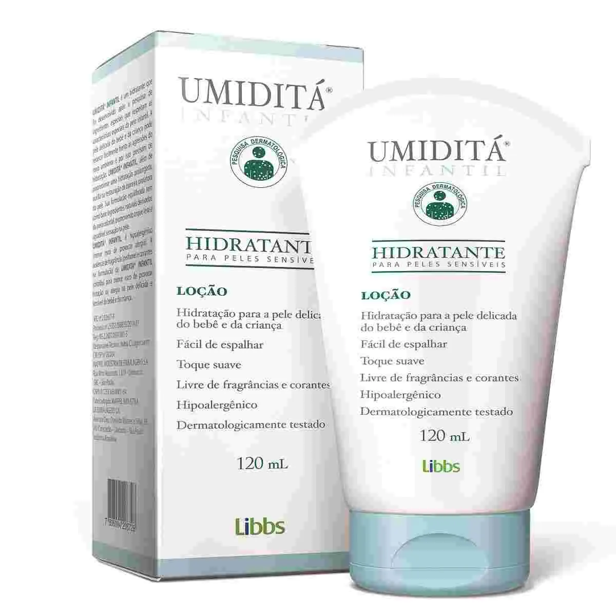 Loção Hidratante Umiditá Infantil 120ml — | Farmácia Resyla