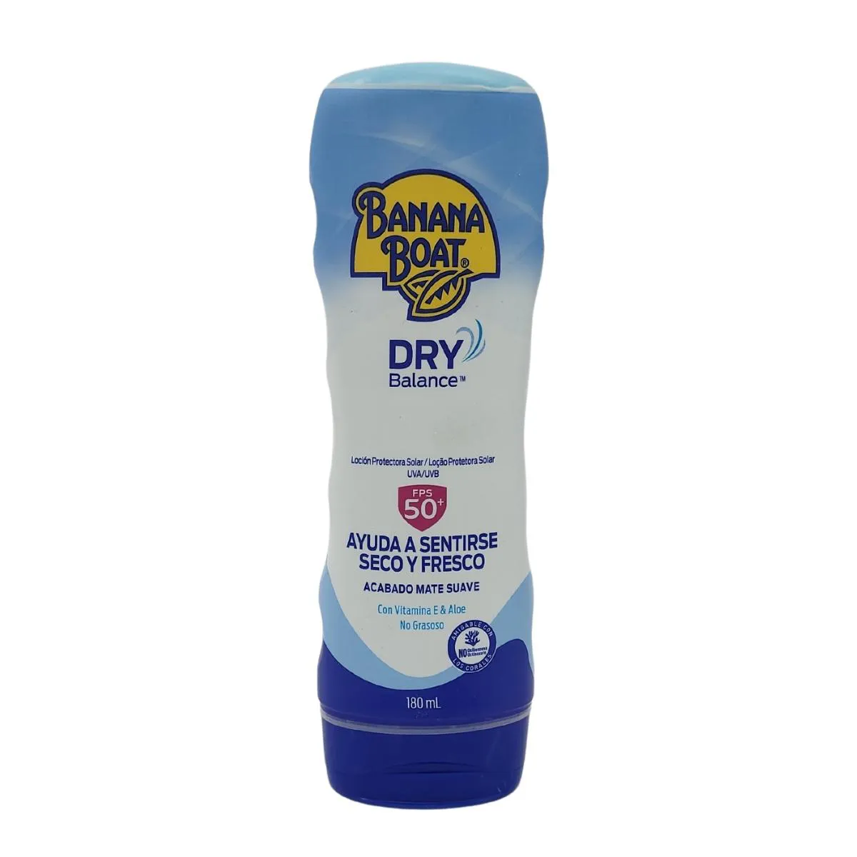 Loção Protetora Solar Uva/Uvb Dry Balance Fps 50+ Banana Boat 180Ml — Nan | Farmácia Resyla