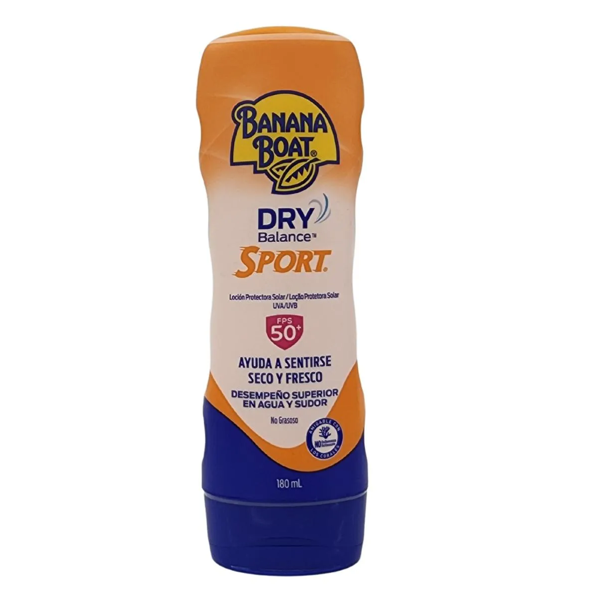 Loção Protetora Solar Uva/Uvb Dry Balance Sport Fps 50+ Banana Boat 180Ml — Nan | Farmácia Resyla