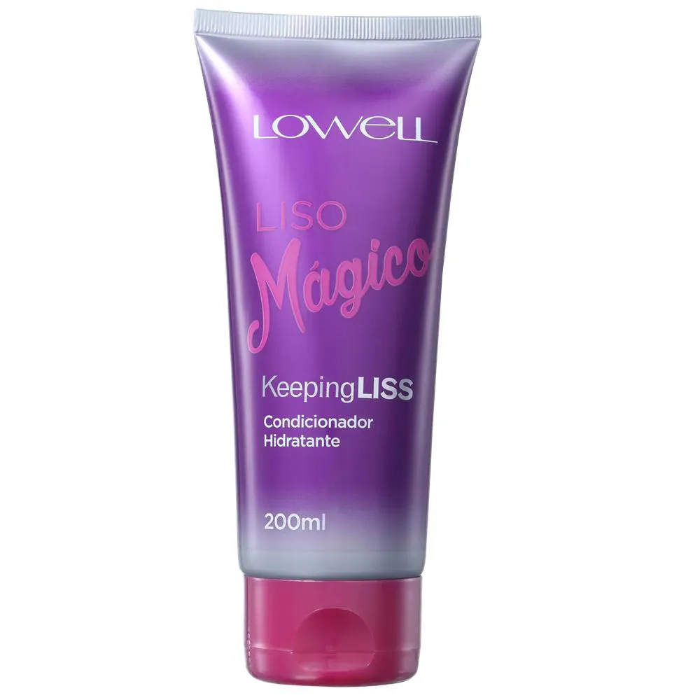 Lowell Keeping Liss Liso Magico Condicionador 200ml — | Farmácia Resyla