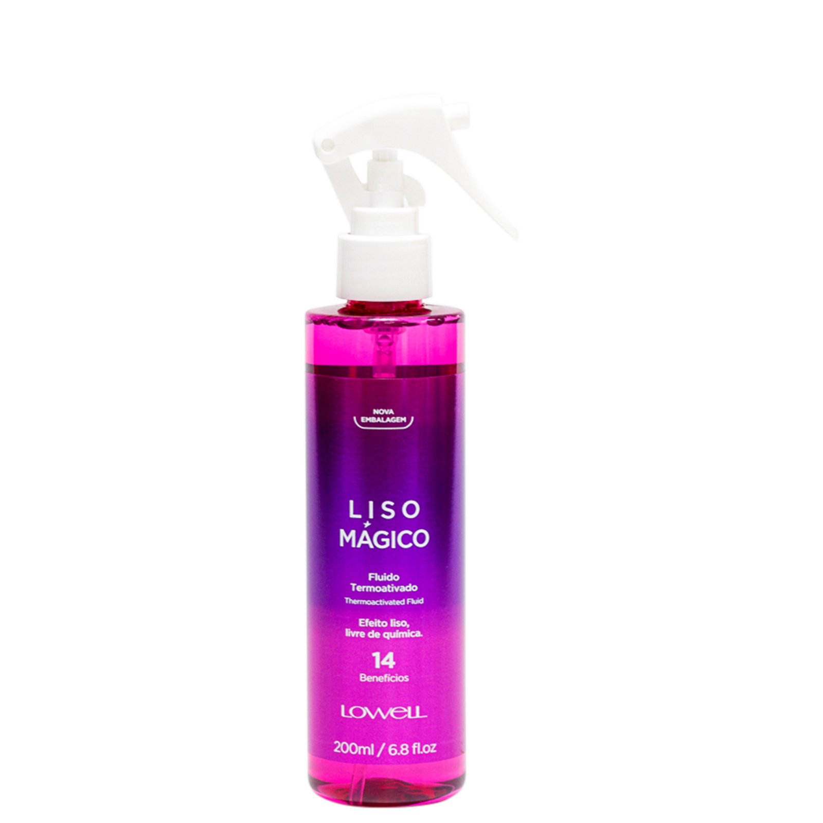 Lowell Liso Mágico - Fluido Termoativado 200ml — | Farmácia Resyla