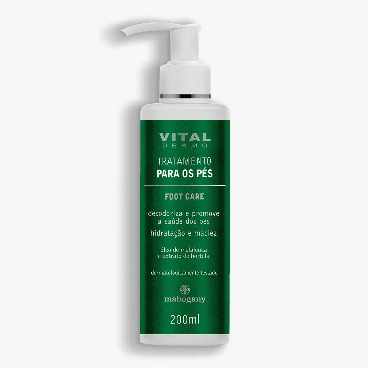 Mahogany Creme Tratamento Pes Foot Care Vital Dermo 200ml — Mahogany | Farmácia Resyla