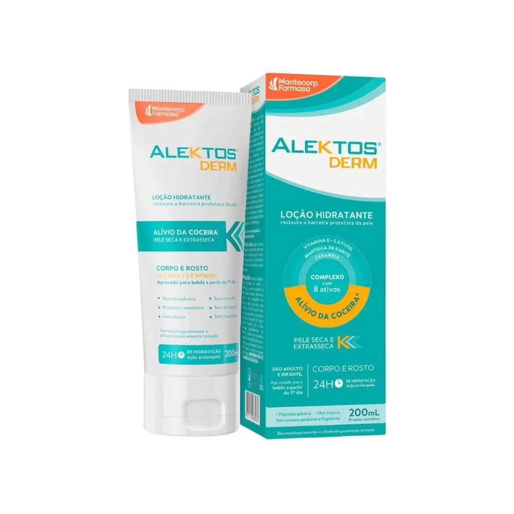 Mantecorp Alektos Derm Loção Hidratante 200Ml — Mantecorp | Farmácia Resyla