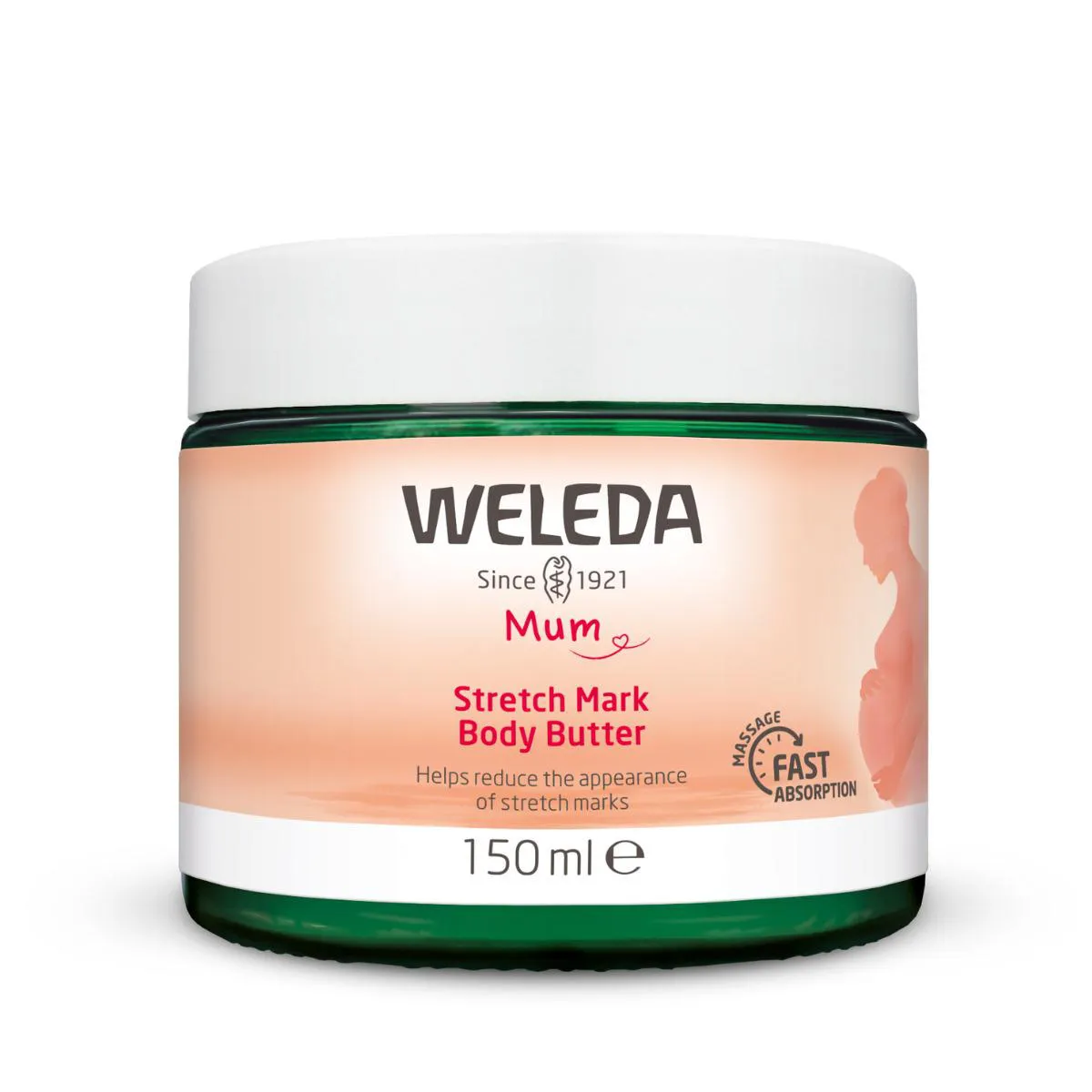Manteiga Corporal para Estrias Weleda Mãe 150ml — Weleda | Farmácia Resyla