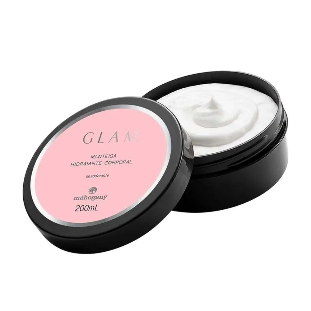 Manteiga Hidratante Corporal Glam Mahogany 200G — Mahogany | Farmácia Resyla