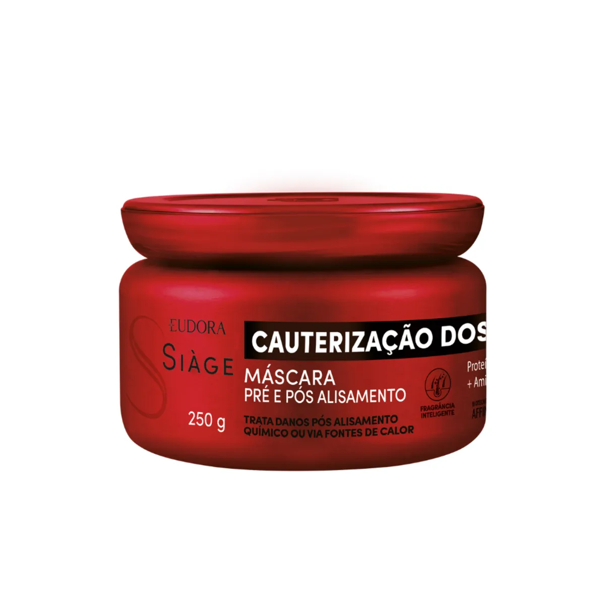 Máscara Capilar Cabelo Liso Siàge Cauterização dos Lisos 250g — Siàge | Farmácia Resyla