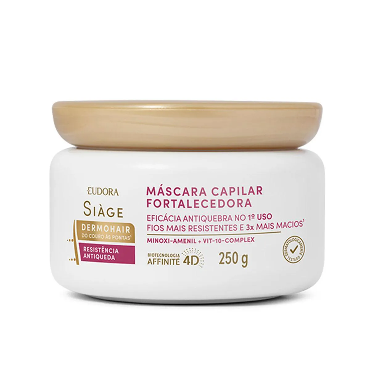 Máscara Capilar Fortalecedora Siàge DermoHair Resistência Antiqueda 250g — Siàge | Farmácia Resyla