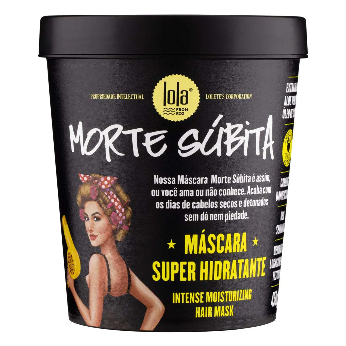 Máscara Capilar Lola Cosmetics Morte Súbita 450g — Lola Cosmetics | Farmácia Resyla