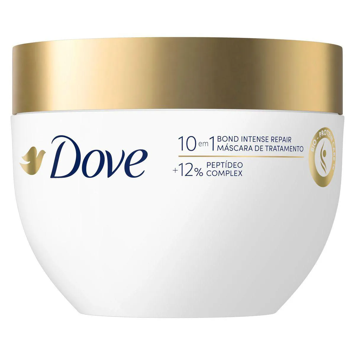Máscara de Tratamento 10 em 1 Dove Bond Repair + Peptídeo 250g — Dove | Farmácia Resyla