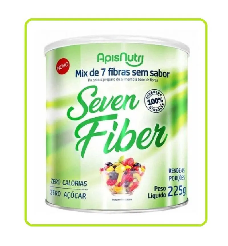 Mix de Fibras sem Sabor Seven Fiber 225g - Apisnutri — Apisnutri | Farmácia Resyla