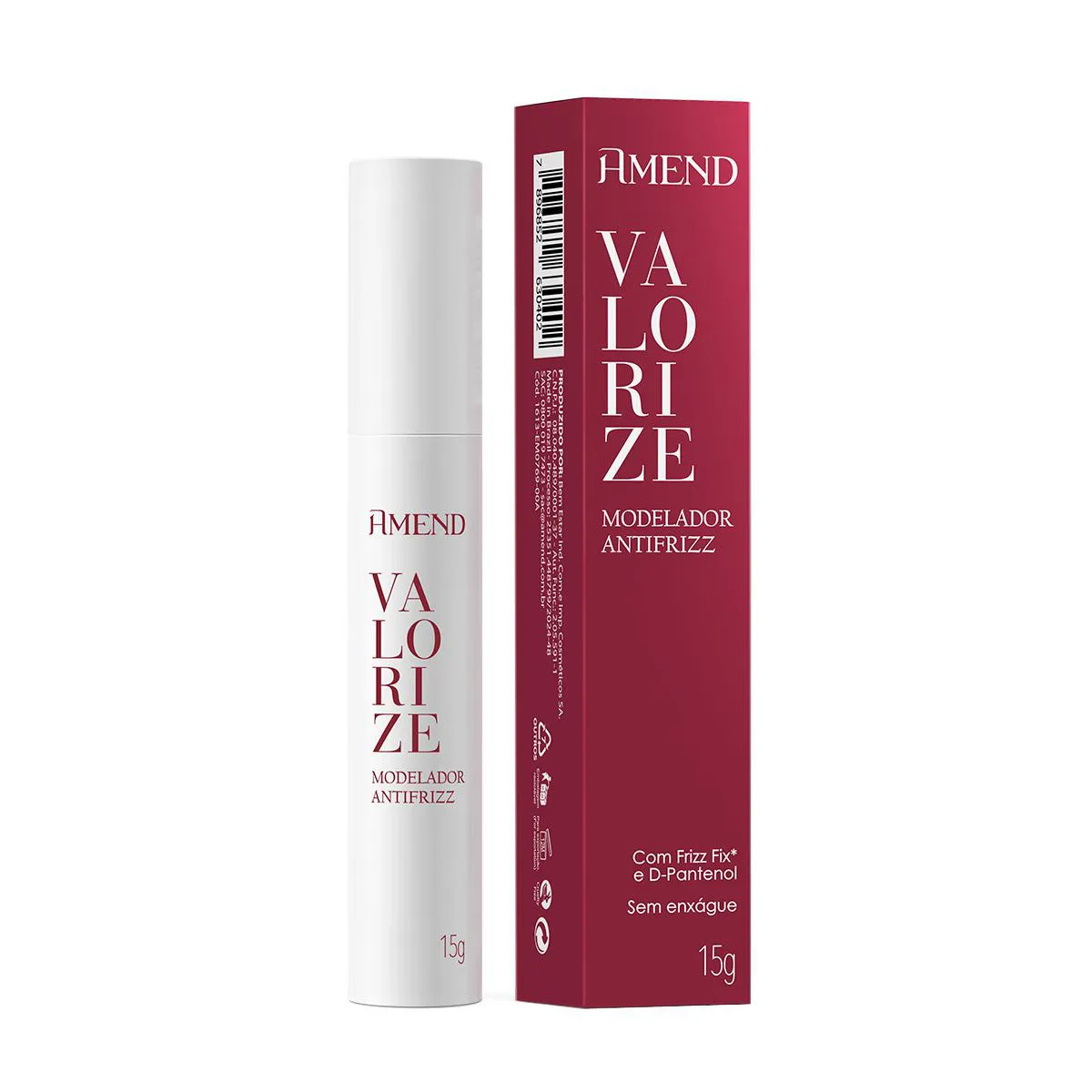 Modelador Antifrizz Amend Valorize 15g — Amend | Farmácia Resyla