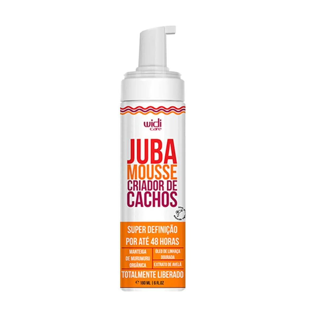 Mousse Criador de Cachos Cabelo Cacheado Widi Care Juba 180ml — Widi Care | Farmácia Resyla