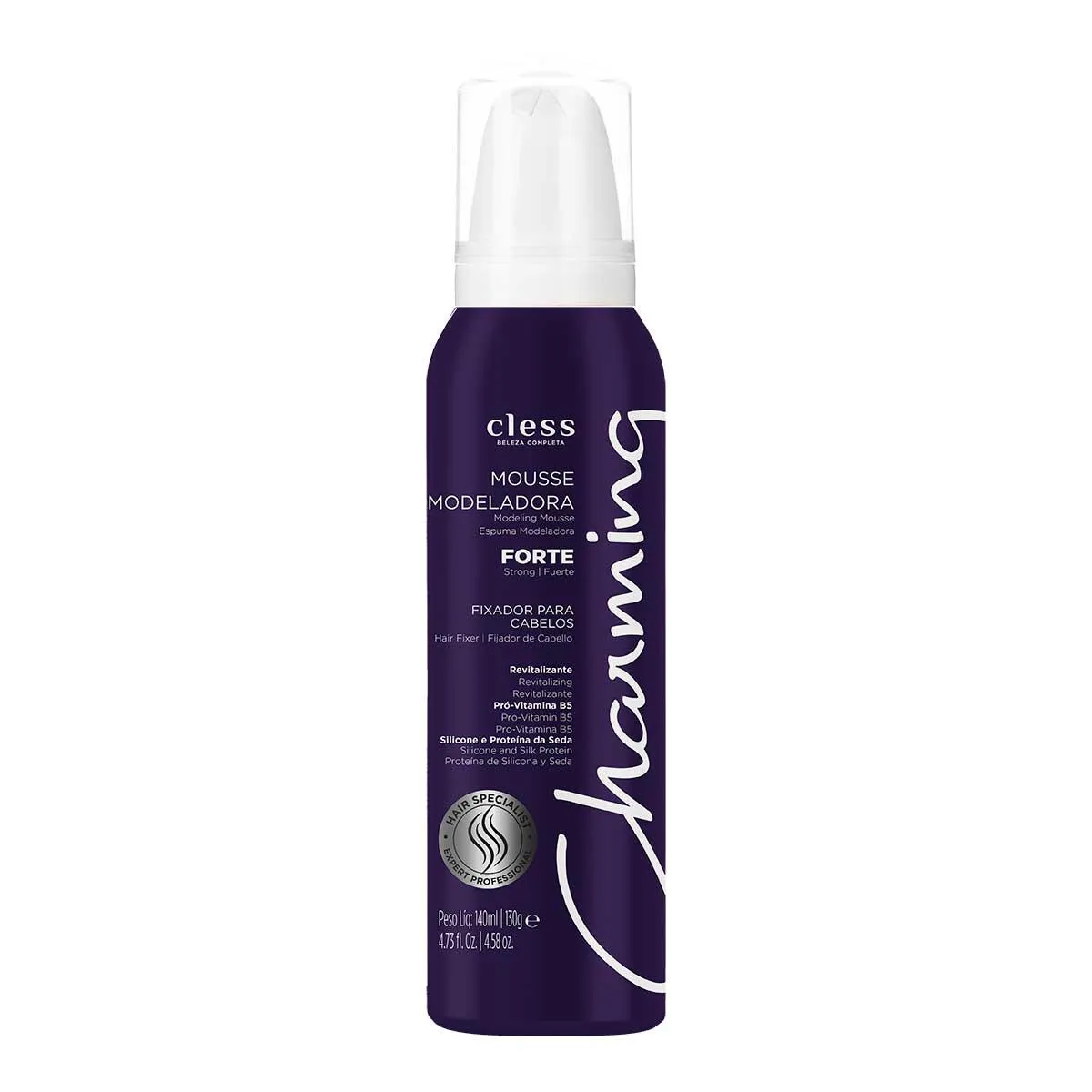Mousse Modeladora Forte Charming com 140ml — | Farmácia Resyla