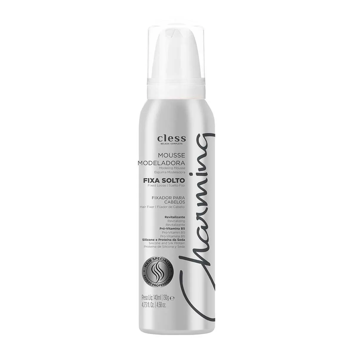 Mousse Modeladora Normal Charming com 140ml — | Farmácia Resyla