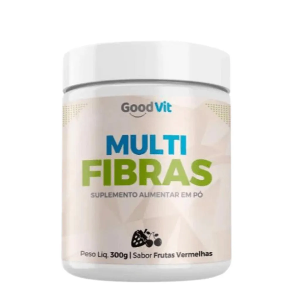 Multi Fibras 300G Sabor Frutas Vermelhas - Good Vit — | Farmácia Resyla
