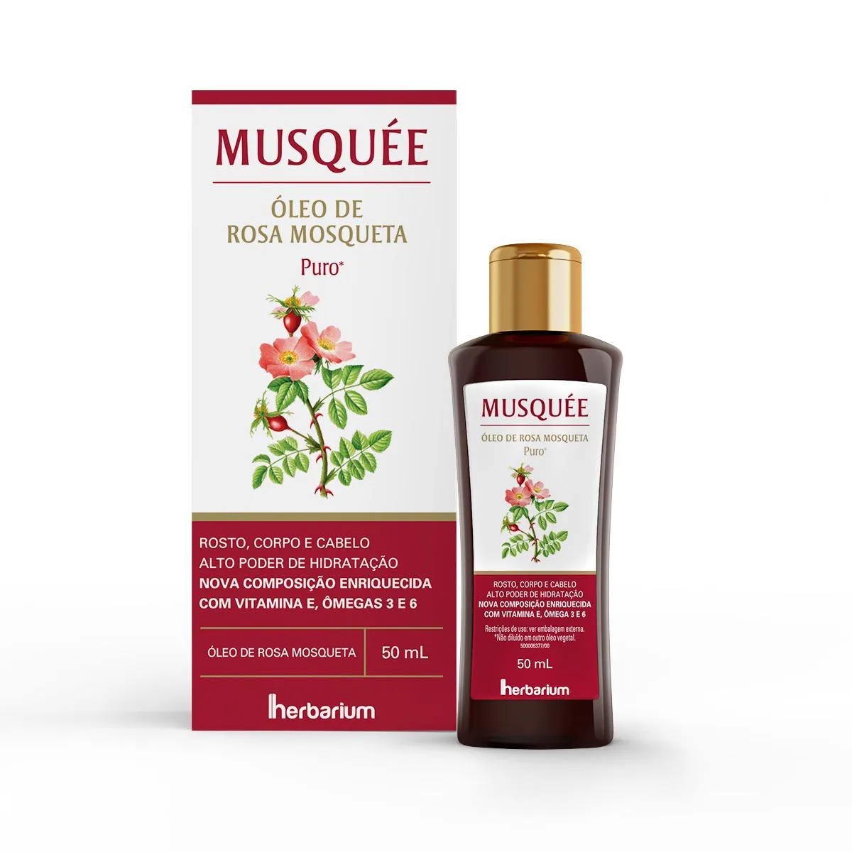 Musquée Óleo de Rosa Mosqueta Puro - Original Herbarium — Herbarium | Farmácia Resyla