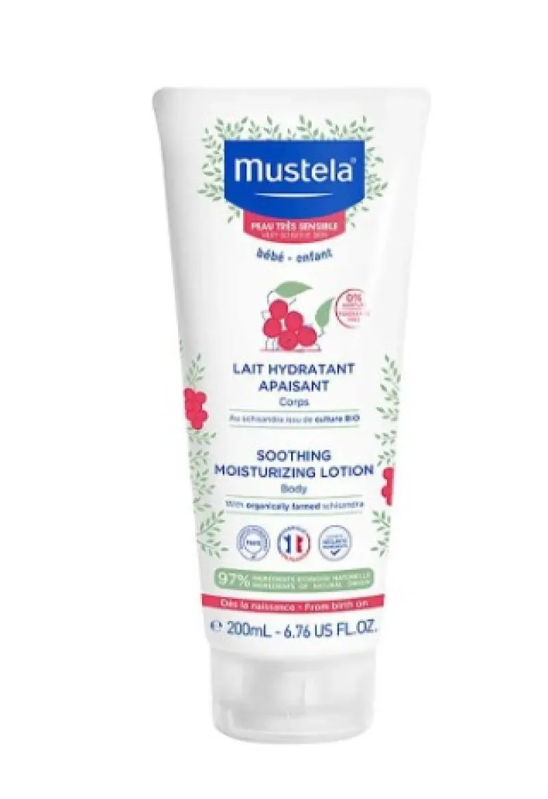 Mustela Loção Hidratante Calmante Pele Muito Sensível 200Ml — Mustela | Farmácia Resyla